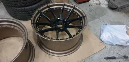 bc forged 휠 커스텀 도색 작업 , 휠도색 ,브론즈 휠도색 / 인천 계양구 서운동