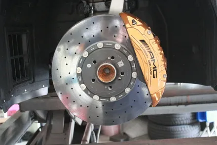 벤츠 AMG C63s쿠페 순정휠 도색작업 후기 , 사틴그레이 / 인천 계양구 서운동