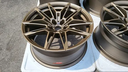 BMW G80 M3컴페티션 휠 색상변경,휠도색,휠커스텀...그리고 BMW엠블럼 커스텀작업 / 인천 계양구 서운동