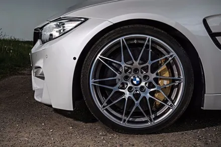 BMW 666m 20인치 골드클리어 커스텀(휠도색) / 인천 계양구 서운동