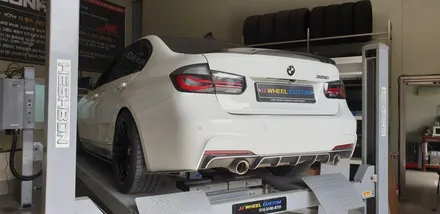 BMW 437m 휠도색 작업 후기 (사틴브론즈) / 인천 계양구 서운동