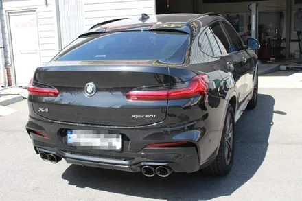 BMW 신형 X4 순정휠 휠도색 작업 , 사틴그레이 / 인천 계양구 서운동