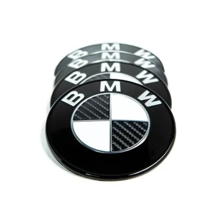 bmw 카본엠블럼,bmw 카본 휠캡 커스텀 작업 / 인천 계양구 서운동