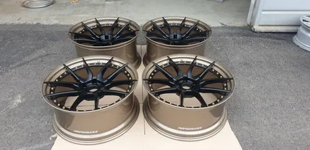 bc forged 휠 커스텀 도색 작업 , 휠도색 ,브론즈 휠도색 / 인천 계양구 서운동