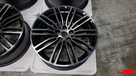 BMW 530i 664m 휠복원 및 틴티드클리어 휠도색 작업 / 인천 계양구 서운동