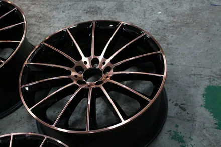 벤츠 CLS400d 마차휠 20인치 브론즈클리어 커스텀 작업,휠도색 / 인천 계양구 서운동