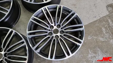 BMW 530i 664m 휠복원 및 틴티드클리어 휠도색 작업 / 인천 계양구 서운동