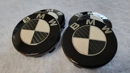 bmw 카본엠블럼,bmw 카본 휠캡 커스텀 작업 / 인천 계양구 서운동