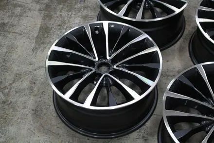 BMW G30 럭셔리 18인치 휠도색,휠커스텀,다이아컷팅 작업 후기 / 인천 계양구 서운동