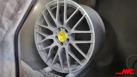 벤츠 AMG c63s 쿠페 휠도색작업 , 반무광블랙,맷블랙,휠도색추천 / 인천 계양구 서운동