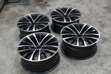 BMW G30 럭셔리 18인치 휠도색,휠커스텀,다이아컷팅 작업 후기 / 인천 계양구 서운동