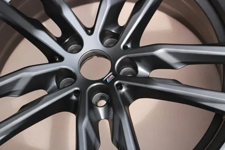 BMW 신형 X4 순정휠 휠도색 작업 , 사틴그레이 / 인천 계양구 서운동