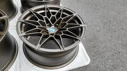 bmw g83 m4 컨버터블 컴페티션 휠도색 이야기(다크 사틴 브론즈) / 인천 계양구 서운동