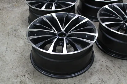 BMW G30 럭셔리 18인치 휠도색,휠커스텀,다이아컷팅 작업 후기 / 인천 계양구 서운동