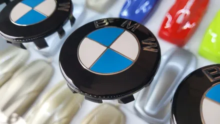 BMW 블랙 에디션 엠블럼 ,휠캡 커스텀작업,블랙휠캡 / 인천 계양구 서운동
