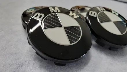 bmw 카본엠블럼,bmw 카본 휠캡 커스텀 작업 / 인천 계양구 서운동