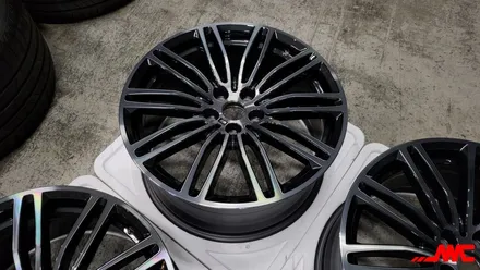 BMW 530i 664m 휠복원 및 틴티드클리어 휠도색 작업 / 인천 계양구 서운동