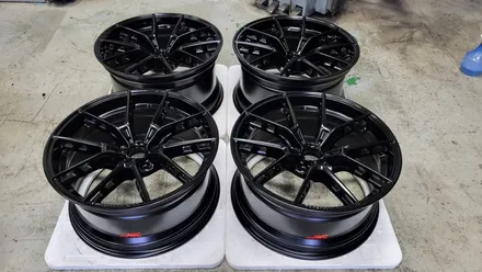 bmw f90 m5 컴페티션 863m 반무광블랙 휠도색 후기 / 인천 계양구 서운동