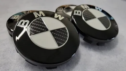 bmw 카본엠블럼,bmw 카본 휠캡 커스텀 작업 / 인천 계양구 서운동