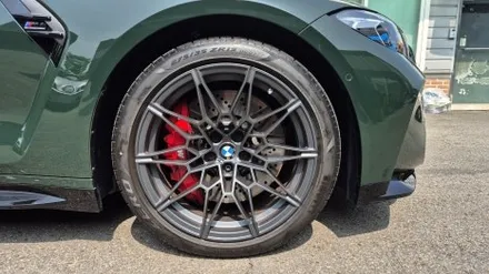 BMW G82 M4 그린 휠도색,휠커스텀, 브론즈휠도색 / 인천 계양구 서운동