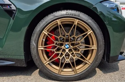 BMW G82 M4 그린 휠도색,휠커스텀, 브론즈휠도색 / 인천 계양구 서운동
