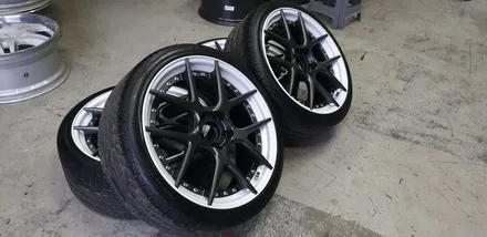벤츠A45 AMG에 장착된 BC FORGED 19인치 커스텀 휠도색 작업후기 / 인천 계양구 서운동