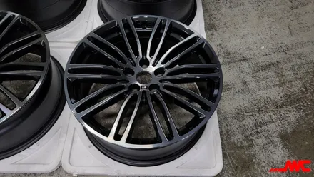 BMW 530i 664m 휠복원 및 틴티드클리어 휠도색 작업 / 인천 계양구 서운동