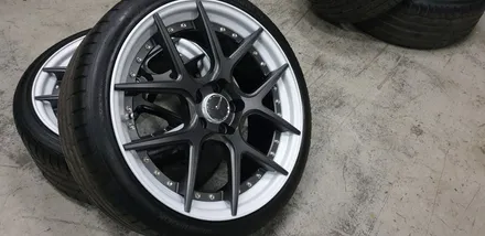 벤츠A45 AMG에 장착된 BC FORGED 19인치 커스텀 휠도색 작업후기 / 인천 계양구 서운동