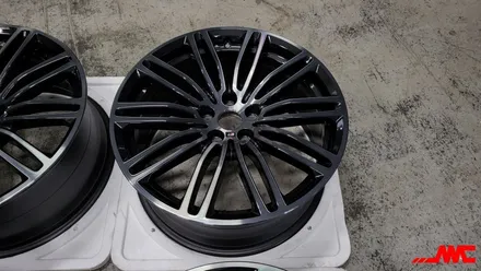 BMW 530i 664m 휠복원 및 틴티드클리어 휠도색 작업 / 인천 계양구 서운동