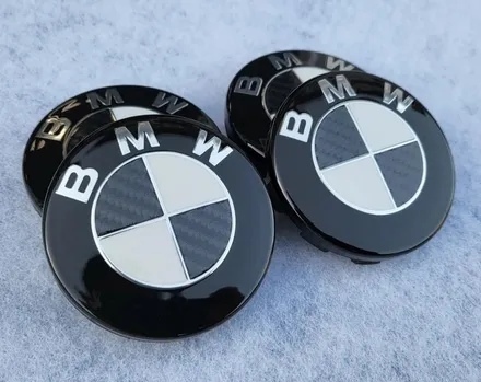 bmw 카본엠블럼,bmw 카본 휠캡 커스텀 작업 / 인천 계양구 서운동