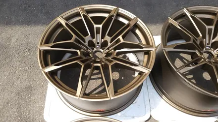 BMW G80 M3컴페티션 휠 색상변경,휠도색,휠커스텀...그리고 BMW엠블럼 커스텀작업 / 인천 계양구 서운동