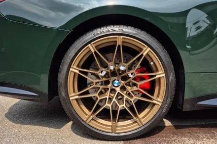 BMW G82 M4 그린 휠도색,휠커스텀, 브론즈휠도색 / 인천 계양구 서운동