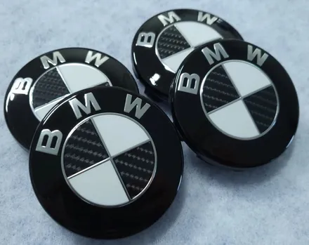 bmw 카본엠블럼,bmw 카본 휠캡 커스텀 작업 / 인천 계양구 서운동
