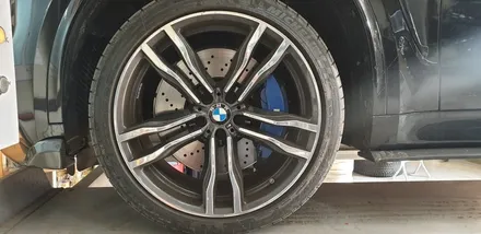 BMW X5M 순정휠 21인치 612M 휠도색(메탈블랙)후기 / 인천 계양구 서운동