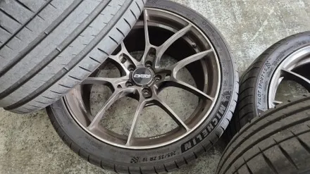 BMW M340i ,볼크레이싱 g025 (2번의 휠도색,휠커스텀,브론즈휠도색)이야기 / 인천 계양구 서운동