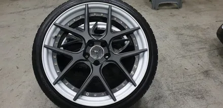 벤츠A45 AMG에 장착된 BC FORGED 19인치 커스텀 휠도색 작업후기 / 인천 계양구 서운동