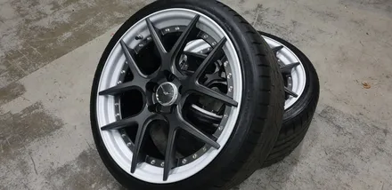 벤츠A45 AMG에 장착된 BC FORGED 19인치 커스텀 휠도색 작업후기 / 인천 계양구 서운동