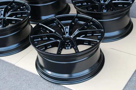 BMW F90 M5 863m 20인치 휠도색 작업 (반무광블랙) 후기 / 인천 계양구 서운동