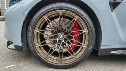 bmw g83 m4 컨버터블 컴페티션 휠도색 이야기(다크 사틴 브론즈) / 인천 계양구 서운동