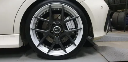 벤츠A45 AMG에 장착된 BC FORGED 19인치 커스텀 휠도색 작업후기 / 인천 계양구 서운동