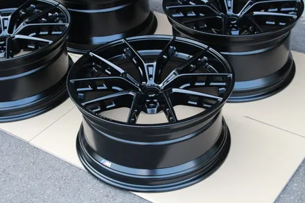 BMW F90 M5 863m 20인치 휠도색 작업 (반무광블랙) 후기 / 인천 계양구 서운동