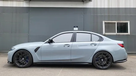 bmw g80 m3컴페티션 휠도색 작업후기, 사틴그레이 휠도색 / 인천 계양구 서운동