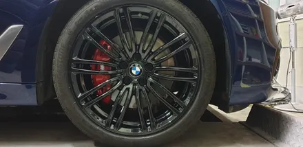 BMW 664m 휠도색 이야기,메탈블랙,JJ휠커스텀 / 인천 계양구 서운동