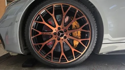 SL63 AMG 의 새로운 변신 , 휠커스텀 , 휠도색 , 브론즈휠도색 / 인천 계양구 서운동
