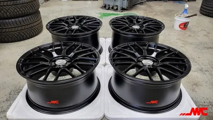 벤츠 AMG c63s 쿠페 휠도색작업 , 반무광블랙,맷블랙,휠도색추천 / 인천 계양구 서운동