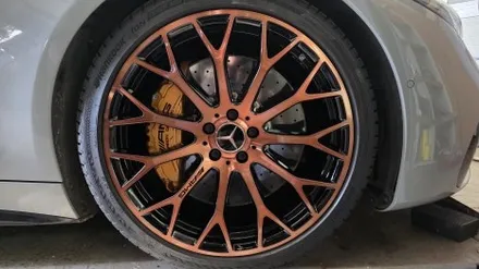 SL63 AMG 의 새로운 변신 , 휠커스텀 , 휠도색 , 브론즈휠도색 / 인천 계양구 서운동