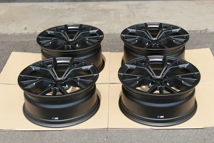 bmw g30 LCI 845m 19인치 순정휠 휠도색 작업후기, 사틴그레이 / 인천 계양구 서운동