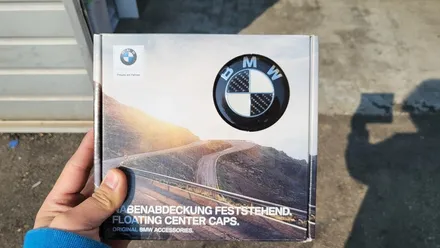 bmw 카본엠블럼,bmw 카본 휠캡 커스텀 작업 / 인천 계양구 서운동