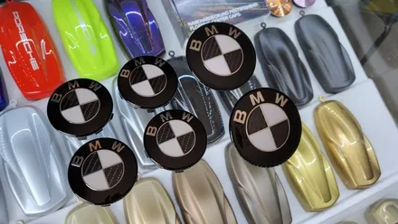 BMW G80 M3컴페티션 휠 색상변경,휠도색,휠커스텀...그리고 BMW엠블럼 커스텀작업 / 인천 계양구 서운동