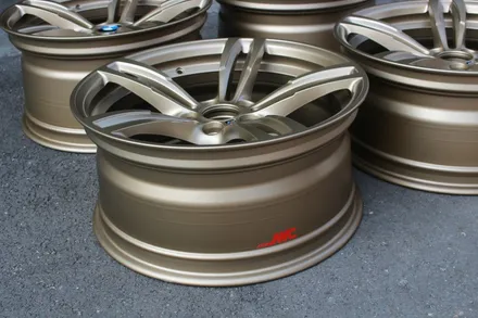 [휠도색]BMW M2 순정휠 437m 19인치 휠도색/휠복원 그리고 골드브론즈 / 인천 계양구 서운동